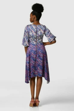 Closet London Navy Print Hanky Hem Dress 9 Closet London Navy Print Hanky Hem Dress -Closet London Popular Shop D7226 3744 00126.1633099377