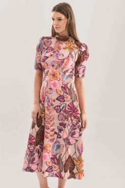Closet London Pink Tie Back Print Midi Dress 10 Closet London Pink Tie Back Print Midi Dress -Closet London Popular Shop D7233 1 DSC 1158 23572.1624017746