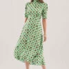 Closet London Lime Tie Back Print Midi Dress -Closet London Popular Shop D7233 4 DSC 1172 04090.1633090111