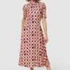 Closet London Orange Multi Tie Back Print Midi Dress 2 Closet London Orange Multi Tie Back Print Midi Dress -Closet London Popular Shop D7233 ORANGE 71041 32996.1675259467