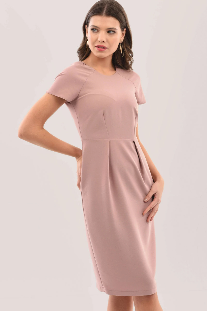 Closet London Pink Raglan Pencil Dress 4 Closet London Pink Raglan Pencil Dress - Image 2