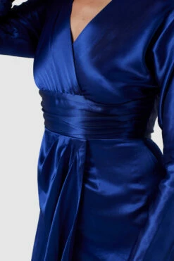 Closet London Navy KimonoWrap Midi Dress -Closet London Popular Shop D7466 210629 Closet London 1507 14228.1644335586