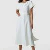 Closet London Cream Gathered Kimono Midi Dress -Closet London Popular Shop D7497 CREAM 210629 Closet London 0515 50529.1626359407