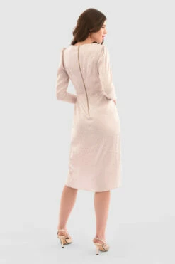 Closet London Blush Pink Drape Skirt Dress -Closet London Popular Shop D7555 Blush DSC 5397 49109.1649937821