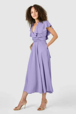 Closet London Purple Full Skirt Midi Dress -Closet London Popular Shop D7605 23 61431.1633697756.1280.1280 copy 66379.1655993747