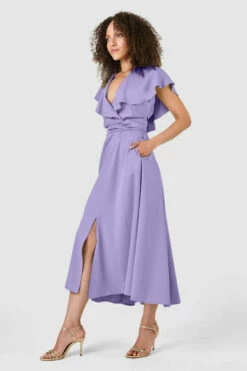 Closet London Purple Full Skirt Midi Dress -Closet London Popular Shop D7605 25 68940.1633697756.1280.1280 copy 67954.1655993747