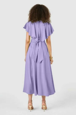 Closet London Purple Full Skirt Midi Dress -Closet London Popular Shop D7605 38 91813.1633697805.1280.1280 copy 66556.1655993751