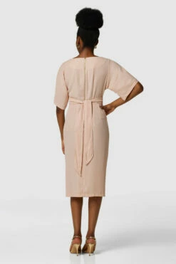 Closet London Pink Kimono Midi Dress -Closet London Popular Shop D7616 3600 24141.1633099476