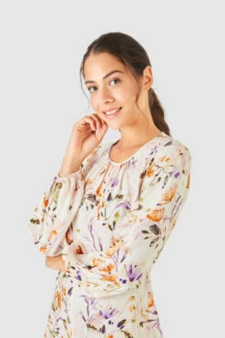 Closet London Multi Floral Print Gathered Neck Midi Dress 8 Closet London Multi Floral Print Gathered Neck Midi Dress -Closet London Popular Shop D7634 MG 5249 26501.1633701191