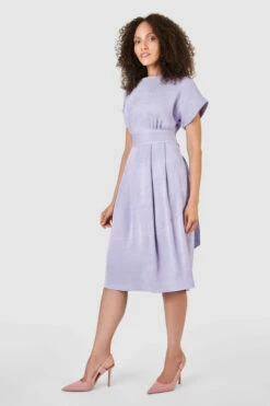 Closet London Lilac Purple Kimono Midi Dress -Closet London Popular Shop D7712 22 92405.1633704643