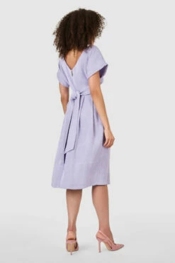 Closet London Lilac Purple Kimono Midi Dress -Closet London Popular Shop D7712 30 93933.1633704645