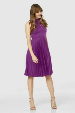 ClosetLondon Purple Pleated Skirt Dress -Closet London Popular Shop D7726 20211130 Closet 1558 64555.1639566135.1280.1280 2 02549.1653987748