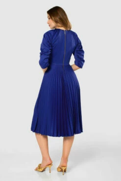 Closet London Royal Blue Pleated Raglan Midi Dress -Closet London Popular Shop D7774 20210907 Closet London121421 2 69315.1643800188
