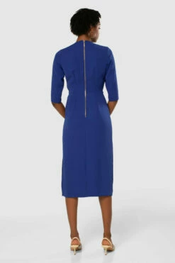 Closet London Royal Blue Pencil Dress -Closet London Popular Shop D7776 20210907 Closet London121445 19030.1643729191