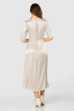 Closet London Lilac V-Neck A-Line Midi Dress -Closet London Popular Shop D7788 20210907 Closet London120228 97641.1643707791