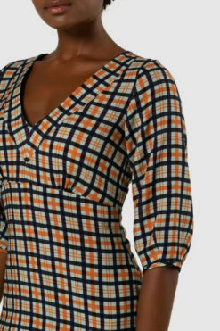 Closet London Multi Print V-Neck Midi Dress -Closet London Popular Shop D7790 20210907 Closet London119496 81177.1643890884