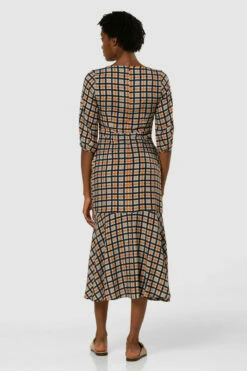 Closet London Multi Print V-Neck Midi Dress -Closet London Popular Shop D7790 20210907 Closet London119501 00571.1643890877