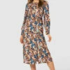 Closet London Multi Floral Print A-Line Midi Dress -Closet London Popular Shop D7797 20210907 Closet London119621 31591.1643891735