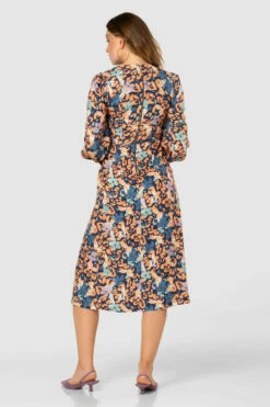 Closet London Multi Floral Print A-Line Midi Dress -Closet London Popular Shop D7797 20210907 Closet London119633 44774.1643891720