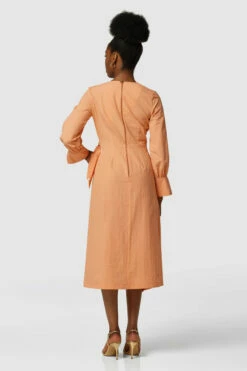 Closet London Coral Pleated Wrap Midi Dress 9 Closet London Coral Pleated Wrap Midi Dress -Closet London Popular Shop D7881 2647 00686.1643719458