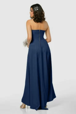 Closet London Navy Blue Strapless Maxi Dress -Closet London Popular Shop D7989 20211026 Closet London2656 61136.1645709090.1280.1280 04145.1650968766