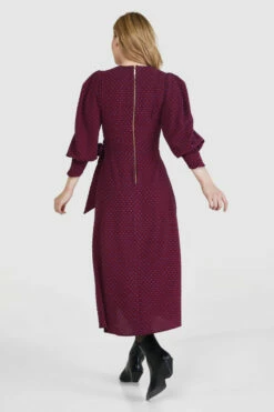 Closet London Magenta PurpleHigh-Low Wrap Maxi Dress -Closet London Popular Shop D8576 34 49080.1658936382