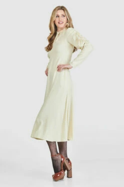 Closet London Cream Twist Neck Midi Dress -Closet London Popular Shop D8601 17 68561.1658158338