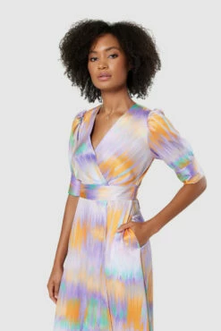 Closet LondonLilac Multi WrapA-line Dress -Closet London Popular Shop D8882 20220620 Closet London14904 59615.1668173987