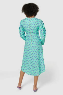Closet LondonMint Green Spot Print Pencil MidiDress -Closet London Popular Shop D8933 20220620 Closet London14945 00089.1674663874