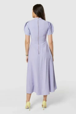 Closet London Lilac Purple High Low A-Line Midi Dress -Closet London Popular Shop D8991 20220621 Closet London 18278 40618.1668441496