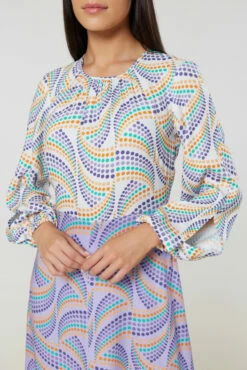 Closet London Purple LilacPrint A-Line Midi Dress 8 Closet London Purple LilacPrint A-Line Midi Dress -Closet London Popular Shop D9003 20220620 Closet London15687 42112.1668441604