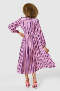 Closet London Pink Full Skirt WrapDress -Closet London Popular Shop D9177 20220830 Closet London 33251 86658.1677165318
