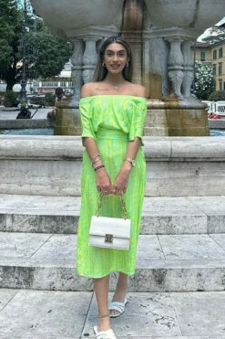 Closet London Yellow A-line Kimono Dress