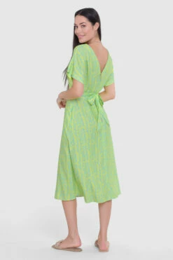 Closet London Yellow A-line Kimono Dress 9 Closet London Yellow A-line Kimono Dress -Closet London Popular Shop D9314 16 22677.1685457840