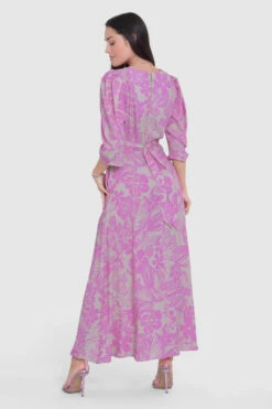 Closet London Pink Wrap Tie-Waist Dress -Closet London Popular Shop D9406 16 90091.1685458365