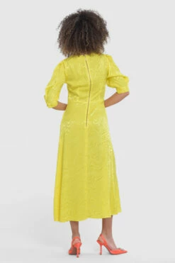 Closet London Yellow A-Line Midi Dress -Closet London Popular Shop D9412 25 63212.1685458085