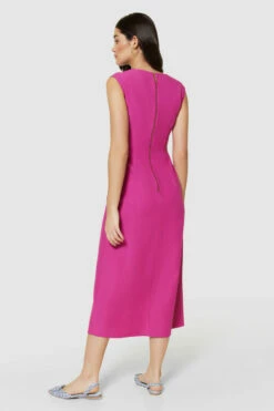 Closet London Fuchsia Pencil Dress -Closet London Popular Shop D9441 FUSCHIA 64976 24570.1691074537