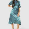 Closet London Turquoise Green A-Line Dress -Closet London Popular Shop D9519 TURQUOISE 71128 92997.1691076232