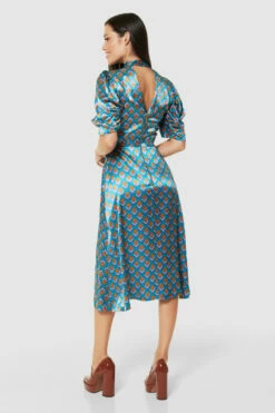 Closet London Turquoise Green A-Line Dress -Closet London Popular Shop D9519 TURQUOISE 71138 66691.1691076236