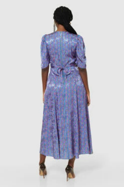 Closet London Turquoise Blue Wrap Dress -Closet London Popular Shop D9558 TURQUOISE 64331 59887.1690195756