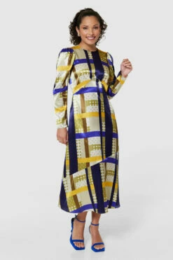 Closet London Olive Green A-Line Dress -Closet London Popular Shop D9669 OLIVE 1589 65068.1693567180