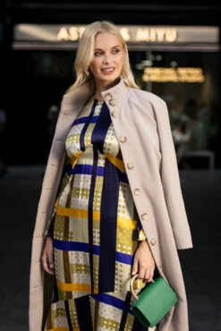 Closet London Latte Long Coat -Closet London Popular Shop D9669 Olive J9724 LATTE 21 69675.1694608201