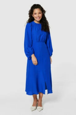 Closet LondonRoyal BlueA-Line Midi Dress 10 Closet LondonRoyal BlueA-Line Midi Dress -Closet London Popular Shop D9711 ROYAL BLUE 0257 65637.1694174837