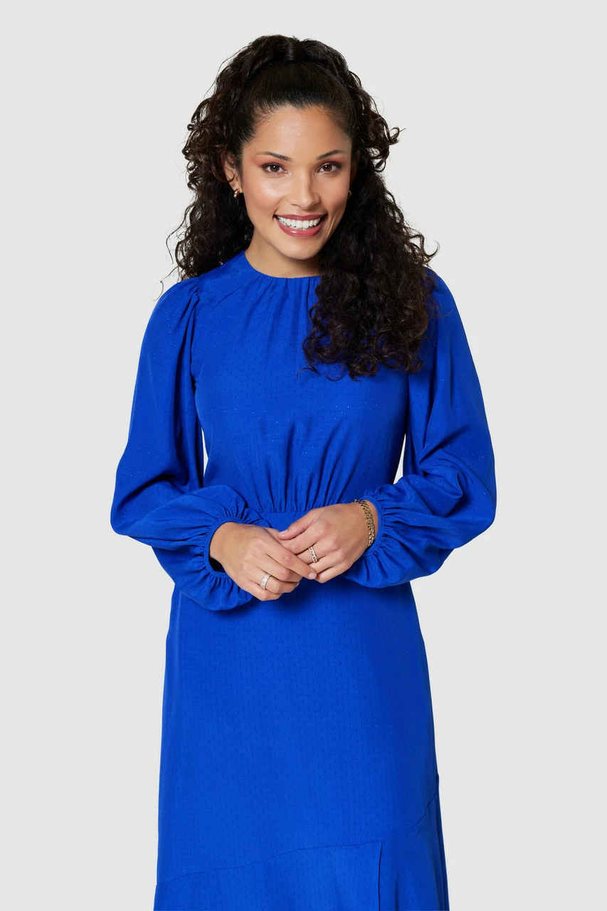 Closet LondonRoyal BlueA-Line Midi Dress 7 Closet LondonRoyal BlueA-Line Midi Dress - Image 5