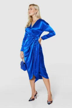 Closet London Royal Blue Pencil Midi Dress -Closet London Popular Shop D9714 ROYAL BLUE 1562 59804.1693843728