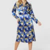 Closet London NavyA-Line Shirt Dress -Closet London Popular Shop D9719 NAVY 2497 43279.1693567419