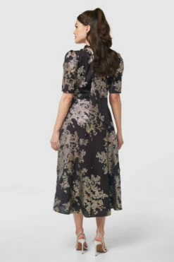 Closet London Black Tie Back A-Line Dress -Closet London Popular Shop D9833 BLACK 20230405 Closet London0484 44268.1696607111