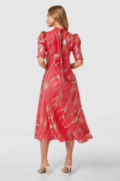 Closet London Red Tie Back A-Line Dress -Closet London Popular Shop D9835 RED Closet London2128 80804.1696431732