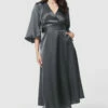 Closet London Grey A-Line Wrap Dress 2 Closet London Grey A-Line Wrap Dress -Closet London Popular Shop D9895 GREY 20230405 Closet London27396 33705.1696607194