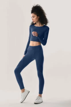 Closet London Navy Leggings